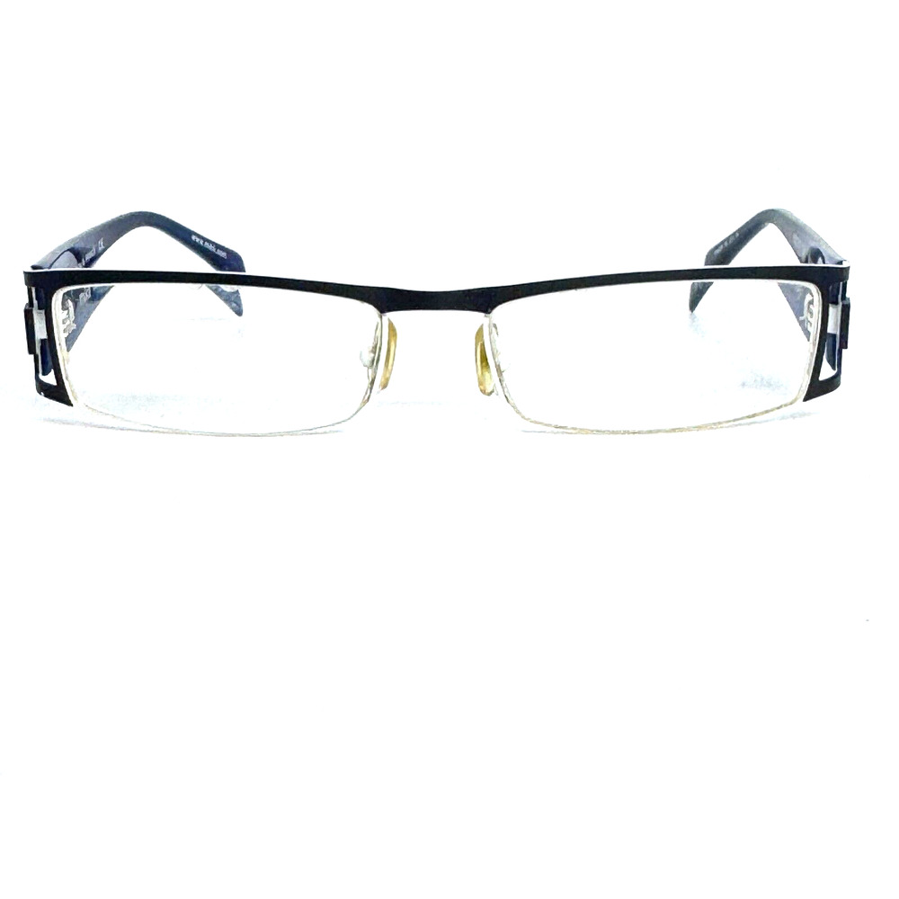 ALAIN MIKLI Eyeglasses Frames half rim‎ blue 53-17-135 ML0944 0045 H15817